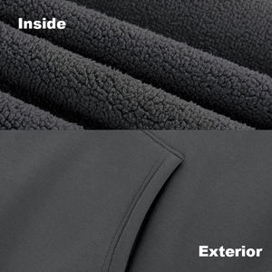 Venta al por mayor personalizado peso pesado 500 Gsm francés Terry bordado Sudadera con capucha para hombres Streetwear Sudadera con capucha de gran tamaño fabricante - Product Image 4