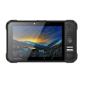8-inchn 4G réseau Barcode Scanning Reconnaissance d'empreintes digitales NFC RFID android <span class=keywords><strong>windows</strong></span> tablette robuste industrielle - Product Image 1