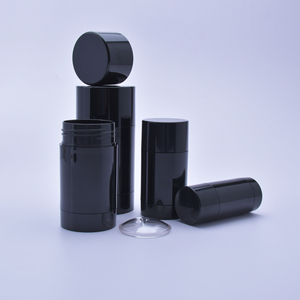 UU Package Round Empty Deodorant Refill Bottle As <strong>Stick</strong> 30g Noir with Screen Printing and Easy Open End - Product Image 5