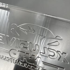 Placa <span class=keywords><strong>de</strong></span> matrícula <span class=keywords><strong>de</strong></span> aluminio en relieve con logotipo 3D personalizado barato EE. UU. Tamaño europeo todos disponibles - Product Image 6