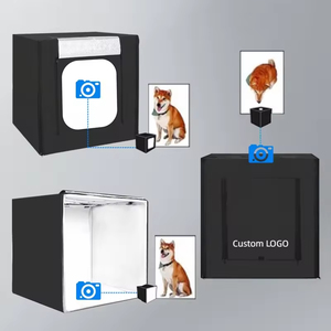 Caja de luz regulable de 60cm, alto CRI 90, fotografía, estudio fotográfico portátil, tienda de tiro para producto, vídeo, potencia estable segura - Product Image 6