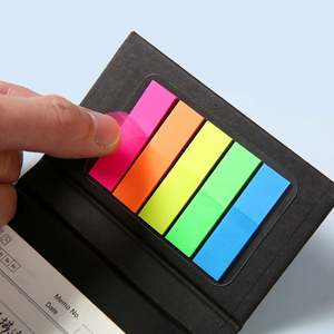 Bloc de Notas Adhesivas Personalizadas con Tapa Dura, Juego de Blocs de Notas Reposicionables con Impresión de Logotipo para Regalos Corporativos - Product Image 3