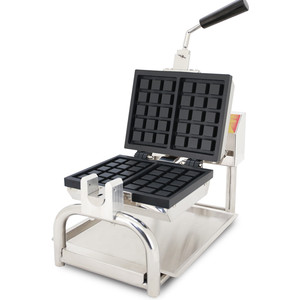 Đôi Miếng Thương Mại Liege Waffle Nhà Sản Xuất Quay Bỉ Waffle Nhà Sản Xuất Tùy Chỉnh Tấm Hoán Đổi Cho Nhau Tấm Waffle Nhà Sản Xuất - Product Image 1