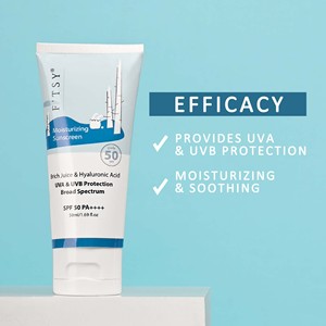 Crème solaire hydratante au jus de bouleau coréen, écran solaire SPF50, crème solaire personnalisée en marque privée, SPF 50 - Product Image 4