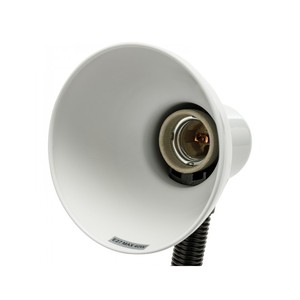 Charleston modello bianco lampada da tavolo E27 Clip Design moderno europeo ombra nera in ferro corpo LED per camera da letto soggiorno AC - Product Image 5