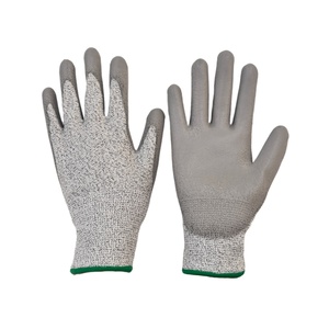 HPPE <strong>Anti</strong>-<strong>cut</strong> <strong>Gloves</strong> Work <strong>Gloves</strong> <strong>Cut</strong> Resistant High Performance Daily Work Pu Coated Safety <strong>Gloves</strong> - Product Image 4