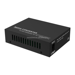 Convertidor de Fibra Óptica Monomodo Gigabit a Ethernet, Convertidor Transceptor de Fibra Única 1 RJ45 1 SFP - Product Image 6