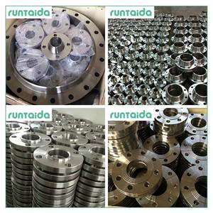 Nhà Máy hàn vòng mặt Bích lỏng PN10 PN16 áp lực DIN <span class=keywords><strong>ANSI</strong></span> JIS tiêu chuẩn thép carbon màu vàng sơn mặt bích - Product Image 6