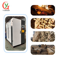 Caldera de vapor de tubo de fuego automático chino YG DZL, calentador de agua caliente de biomasa horizontal baja, pellets de astillas de madera de carbón