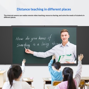 Pizarra Electrónica Inteligente para Aula Inteligente, Panel Deslizante ASV, Máquina Multifuncional Táctil para Enseñanza Multimedia, <span class=keywords><strong>Windows</strong></span> <span class=keywords><strong>7</strong></span> - Product Image 2