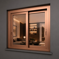 Ventanas Modernas Personalizadas Abatibles y Oscilobatientes, Ventanas de Vidrio con Rotura de Puente Térmico de Alta Eficiencia Energética para Casa, Antirrobo y Resistentes al Viento