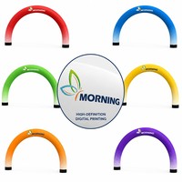 Arche de signalisation gonflable de marque MORNING pour les parcours de marathon, les courses communautaires et les événements sportifs