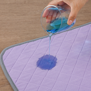 Tapis absorbant en tissu polaire lavable pour cochons d'Inde et petits animaux de compagnie – Lits intérieurs écologiques haute capacité - Product Image 5