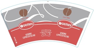 Trung Quốc Nhà Máy Cung Cấp Cao Số Lượng Lớn Ứng Dụng Yibin Tráng In Giấy 9Oz Thủ Công Cốc Giấy Fan PE Tráng Cốc Giấy Fan Hâm Mộ - Product Image 5