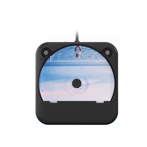Retro Portable <b>CD</b> <b>Player</b> Speaker FM Radio <b>USB</b> Rechargeable Boombox - Product Image 4