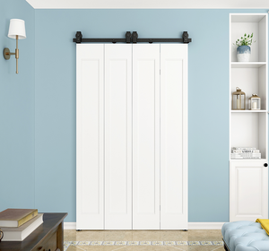 Akordeon Kayu Dapat Dilipat Internal Pintu Lipat <span class=keywords><strong>Bi</strong></span> Pintu Gudang Aksesori Berengsel Perangkat Keras - Product Image 3