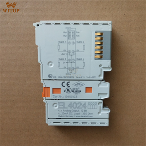 Terminal EtherCAT Beckhoff EL4102, module d'entrée numérique 16 canaux, Ethernet 110V, 100% original, neuf, série Beckhoff EK/EL/KL/ES - Product Image 3