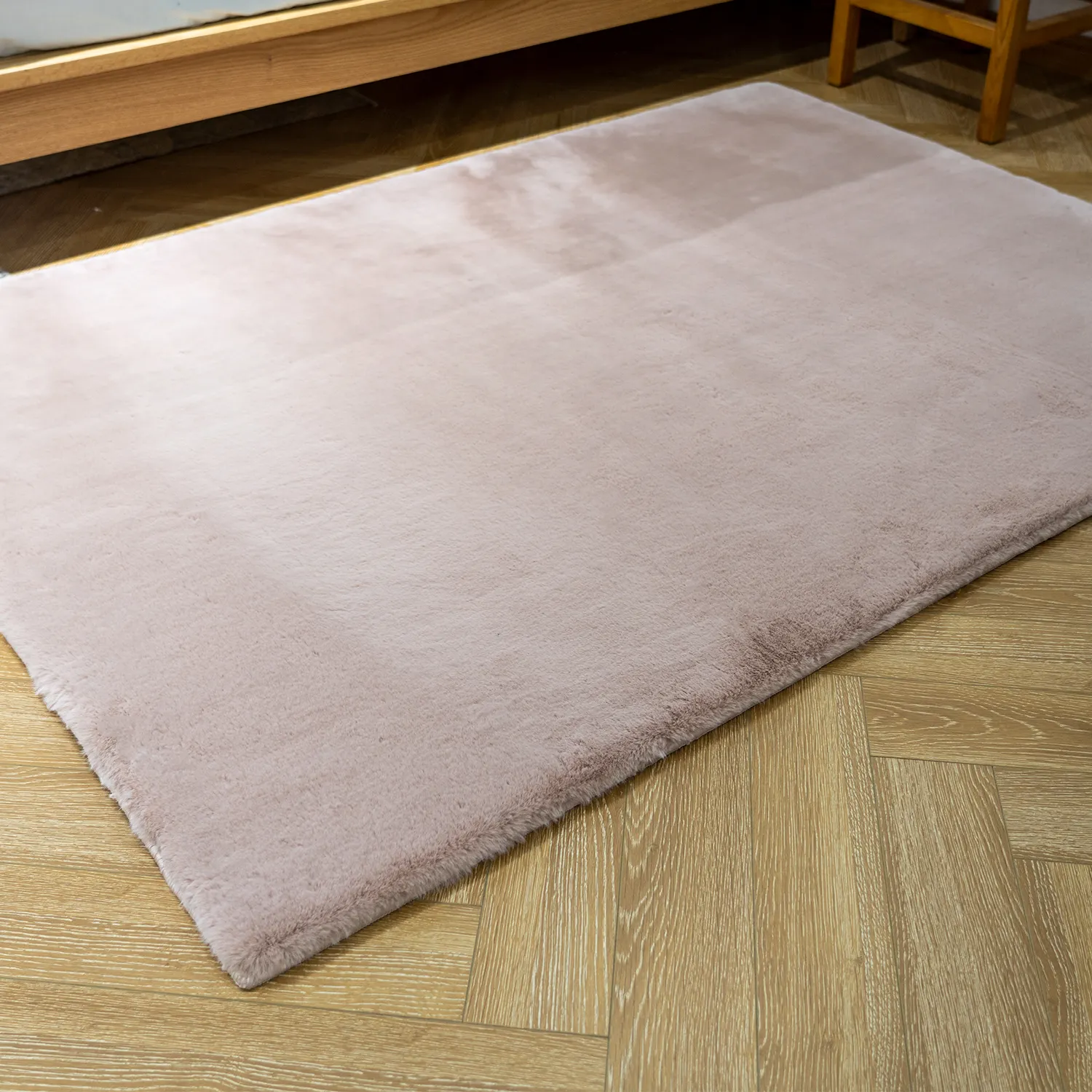 Super Soft Plüsch Indoor Home Mat Großer Kaninchen fell Teppich Flauschige Fuzzy Teppiche und Teppiche für zu Hause Wohnzimmer Home Floor Teppich