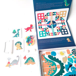Libro tranquillo per bambini attività di apprendimento precoce pasta Puzzle abbinamento <span class=keywords><strong>giochi</strong></span> da tavolo per bambini educativo occupato libro giocattolo per ragazzi e ragazze - Product Image 3