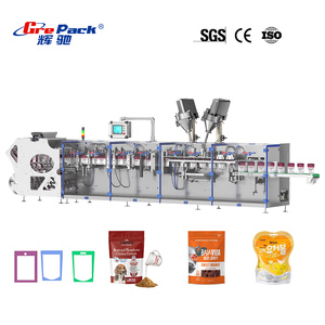 Máquina automática horizontal de formación, llenado y sellado <span class=keywords><strong>para</strong></span> bolsas con cierre tipo Doypack mini <span class=keywords><strong>para</strong></span> especias y carne seca - Product Image 1