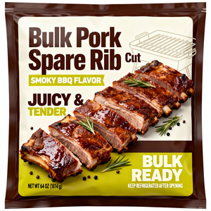 Sacchetto <span class=keywords><strong>Sottovuoto</strong></span> Personalizzato in Alluminio Stampato a Rotocalco, Resistente al Calore, ad Alta Barriera, per Confezionamento di Spiedini di Pollo Conditi - Product Image 3