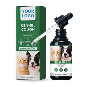 फ़ैक्टरी कुत्ते बिल्लियों केनेल ड्रॉप प्रतिरक्षा प्रणाली पालतू स्वास्थ्य देखभाल पूरक ओम गंध सभी उम्र के पालतू जानवरों के लिए तरल - Product Image 1