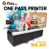 Impresora de Inyección de Tinta Giftec One Pass para Bolsas de Papel |   Máquina de Impresión Digital para Embalaje, Cabezal de Impresión A4/A3