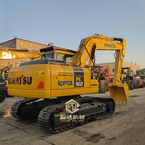 รถขุดมือ<span class=keywords><strong>สอง</strong></span> KOMATSU PC160-7 รถขุดตีนตะขาบมือ<span class=keywords><strong>สอง</strong></span> เครื่องขุดดิน 16 ตัน เครื่องยนต์ญี่ปุ่นแท้ รับประกัน 1 ปี - Product Image 1