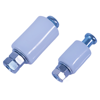 Guide supérieur de portail coulissant support de rouleau en nylon rouleau de guidage de portail coulissant avec support de poteau E pour ouvre-porte pivotant à moteur automatique