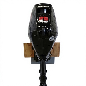 Prêt à être expédié - Offre exceptionnelle - Moteur hors-bord 25EXLPT PK EFI 25hp 4 temps 20 pouces de longueur d'axe, couleur noire, modèle 2024, avec garantie d'un an - Product Image 1