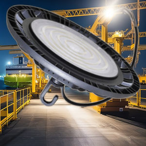 LED UFO için 100W-300W tavan lambası 165LM/W alüminyum Warehouse güç depo endüstriyel garajlar için ayarlanabilir atölyeler IP65 PC - Product Image 1