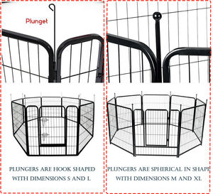 Salvaspazio grande metallo gigante all'aperto a buon mercato di alta qualità 10x10x6 piedi grande cuccia per cani all'aperto - Product Image 5