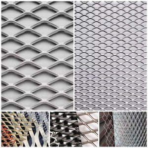 Prix du treillis métallique expansé avec options de cadre en acier galvanisé et en aluminium pour façade, <span class=keywords><strong>plafond</strong></span> et conception architecturale - Product Image 5