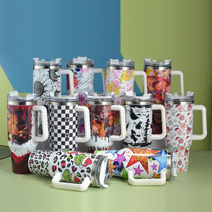 Vaso Térmico de Acero Inoxidable de 40 oz con Asa, Personalizable con Logotipo, para Regalos - Product Image 6