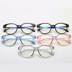 Gafas con Logotipo Personalizado, Monturas Transparentes Vintage para Hombre y Mujer, Gafas de Computadora con Bloqueo de Luz Azul, Gafas Anti Luz Azul para Mujer - Product Image 6