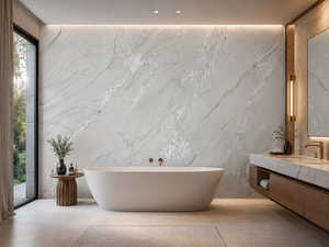 Losas y azulejos de cuarcita <span class=keywords><strong>Montblanc</strong></span> para encimeras de cocina, revestimientos de paredes, encimeras de tocador, peldaños de escaleras y azulejos para pisos - Product Image 5
