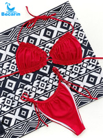 Usine en gros chaud Sexy fille brillant Bikini ensembles maillots de bain concepteur brillant maillots de bain pour les femmes 2022