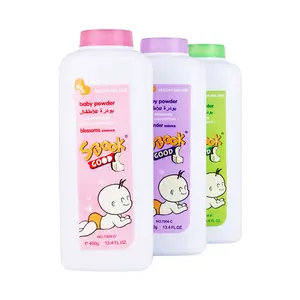 Milk Baby Powder 400g Wholesale Skin Care Sbook OEM Baby Talcum Powder for Bathing