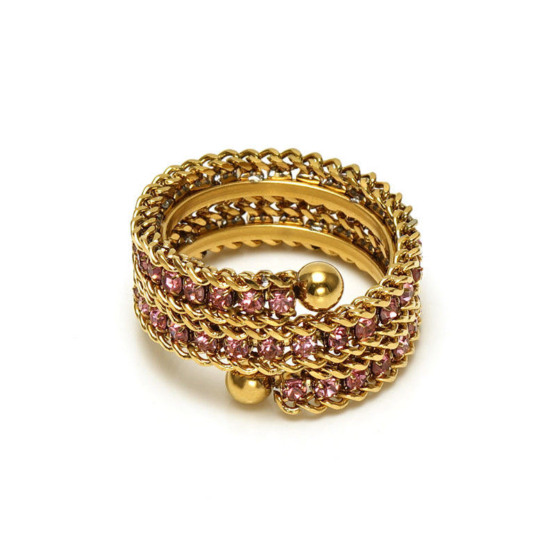 เพทายสีชมพูคู่