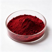 Rouge Solvant 132 Complexe Métallique avec Colorant Soluble dans les solvants pour Teintures de Bois, Encres d'Impression, Feuilles d'Aluminium et Cuir
