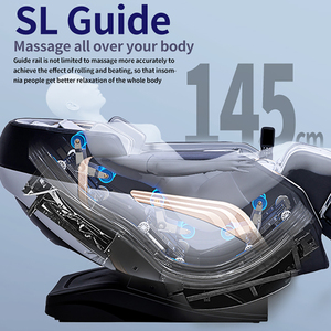 Sillón de Masaje de Lujo 4D de Gravedad Cero, el Más Vendido, con Monedas, SL Track, Masaje de Cuerpo Completo, de Fábricas de Productos de Masaje para Venta en Vending - Product Image 5