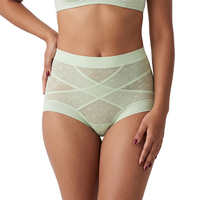 Shorts de seguridad de seda helada para mujer, sin costuras, color nude, con forro anti-transparencia, ropa interior invisible, efecto levantacola, moldeador de cintura y control de abdomen