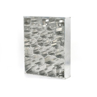 Plaque froide liquide à micro-canaux en aluminium usinée par CNC sur mesure, bloc de refroidissement par eau haute performance pour IGBT / serveur