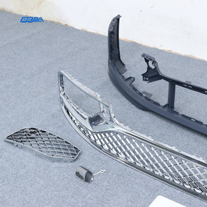 Conjunto de Parachoques Delantero Cromado ABS para Bentley GT 2020-2024, Rejillas para Auto, Rejilla para Parachoques - Product Image 5