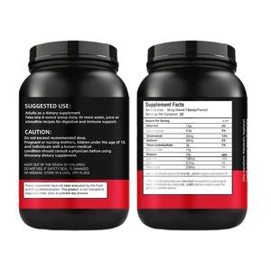 OEM/ODM Marque privée Protéine de lactosérum en poudre Compléments alimentaires Gain de poids et de muscle et Suppléments d'amélioration immunitaire - Product Image 2