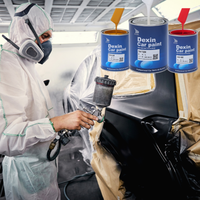 2K Refinish Car Color Paint Fabrics Topcoat Peinture de réparation automobile Peinture de retouche automobile Revêtement