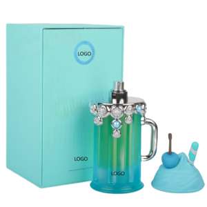 Nuevo Perfume Líquido para Mujer Blue Ice Cream 100ML Rainbow Attar de Alta Calidad, Lujoso, Árabe, de Larga Duración, con Notas de Pachulí y <span class=keywords><strong>Vetiver</strong></span> - Product Image 4