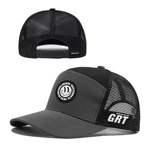 Gorras Personalizadas <span class=keywords><strong>de</strong></span> Alta Calidad, Impermeables y Flotantes, <span class=keywords><strong>de</strong></span> 7 Paneles, Estilo Camionero, con Visera <span class=keywords><strong>de</strong></span> PVC, Etiqueta Adhesiva Inferior y Etiqueta Tejida - Product Image 1