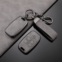 Étui de protection pour clé de voiture en cuir TPU, avec porte-clés, compatible avec Kia Rio Rio5 Sportage Ceed K3 KX3, accessoires auto, vente chaude