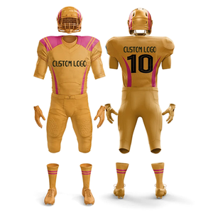 Conjunto de Uniforme de Fútbol Americano de Alto Rendimiento Personalizado para Equipos Competitivos que Buscan Ropa Deportiva Premium y Durabilidad - Product Image 3